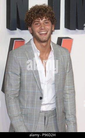 LONDON - 13.Juni 2018: Eyal Booker nimmt an der UK Premiere von Mission: Impossible - Fallout am BFI IMAX gehalten Stockfoto