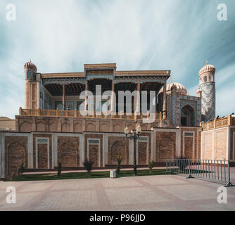 Anzeigen von Hazrat Hyzr Moschee, Mausoleum von karimow Stockfoto
