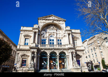 Opera Grand Avignon Theater am Place de l'Horloge in Avignon Frankreich Stockfoto