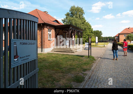 Polen, Pommern, KZ-Gedenkstätte Museum Stutthof Stockfoto