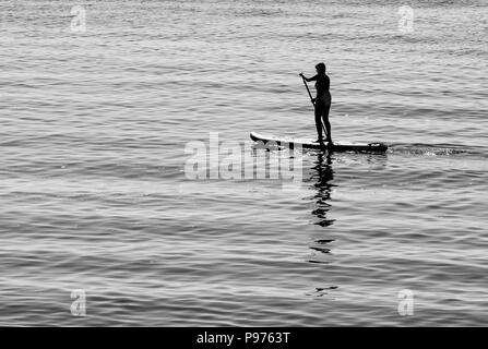 Lyme Regis, Dorset, Großbritannien. 15. Juli 2018. UK Wetter: Warm und sonnig in Lyme Regis. Credit: PQ/Alamy Leben Nachrichten. Stockfoto