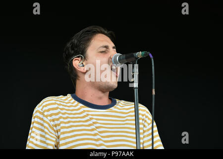 Virginia Beach, Virginia, USA. 12. Juli 2018. VANS WARPED TOUR 18 bringt Bewegung auf der Veteran United Home Kredite Amphitheater. in Virginia Beach, Virginia am 12. Juli 2018. Credit: Jeff Moore/ZUMA Draht/Alamy leben Nachrichten Stockfoto