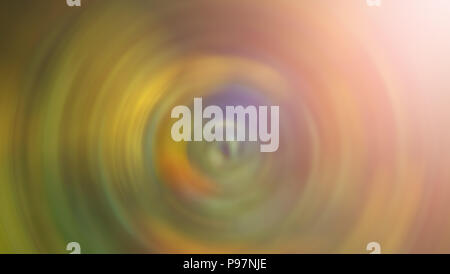 Abstrakte Regenbogenfarben mit Sonnenlicht Stockfoto