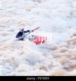 White Water Rafting. Stockfoto