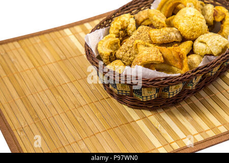 Torresmo brasilianischen traditionelles Essen Stockfoto