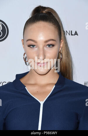 Los Angeles, CA, USA. Juli 2018. 15. Juli 2018 – Los Angeles, Kalifornien – Ava Cota. Beauty Con LA Fesitval 2018 im Los Angeles Convention Center. Foto: Birdie Thompson/Admedia Stockfoto