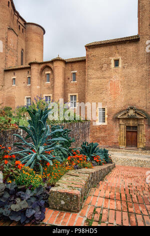 Palais de la Berbie, Albi, Frankreich. Das Museum der Henri de Toulouse-Lautrec Stockfoto