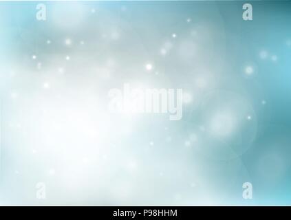 Farbe blau Abstrakte unscharfen Hintergrund Stock Vektor