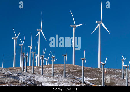 Alta Windpark in der Mojave Wüste in Kalifornien Stockfoto