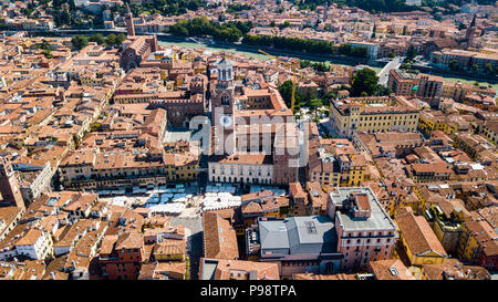 Palazzo della Ragione, Verona, Italien Stockfoto