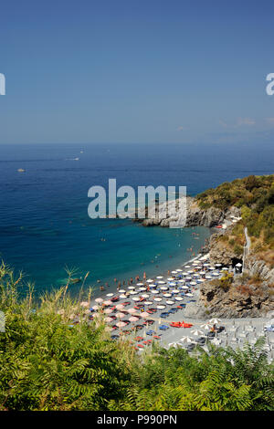 Italien, Basilicata, Maratea, Santa Teresa Beach Stockfoto