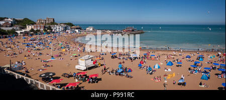 Der Strand von Viking Bay Broadstairs Thanet Kent UK Stockfoto