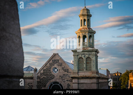 Notre Dame quebec Kirche Stockfoto