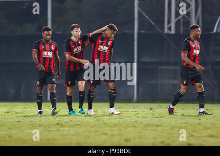 La Manga Club, Spanien. 14. Juli 2018. Saison Sommer, Freundschaftsspiel zwischen AFC Bournemouth, von Premier League, vs FC Sevilla, von LaLiga. © ABEL Stockfoto