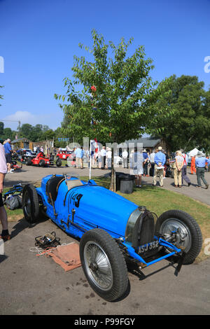 Ein vintage Bugatti Typ 59 (1934) Stockfoto