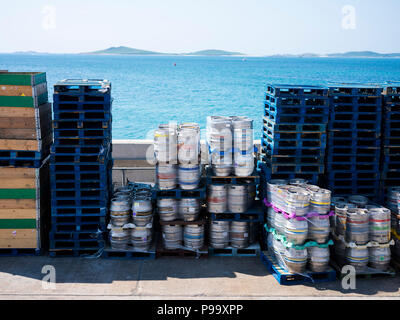 Brauerei Fässer, Isles of Scilly. Stockfoto