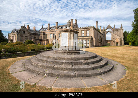 Boatswains Grab in Newstead Abbey in Nottinghamshire, England Großbritannien Stockfoto