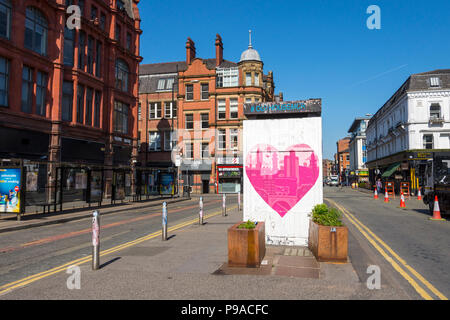 Stevenson Square, Northern Quarter, Manchester, England, Großbritannien Stockfoto