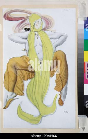 Kostüme für das Ballett "La Légende de Joseph" von Richard Strauss. Museum: private Sammlung. Stockfoto