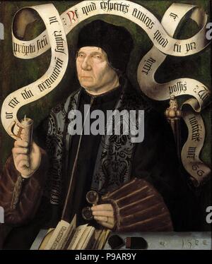 Portrait von Jacob van Driebergen (1436-1509). Museum: Centraal Museum, Utrecht. Stockfoto