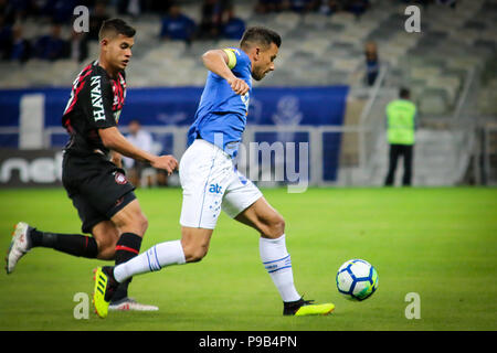 Belo Horizonte, Brasilien. 16. Juli 2018. PR, ein Gleiches gilt für die 2 Brasilien Cup, am MineMineirão Stadion, Belo Horizonte, MG statt. Credit: Dudu Macedo/FotoArena/Alamy leben Nachrichten Stockfoto