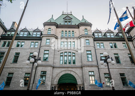 Rathaus von Quebec City Stockfoto