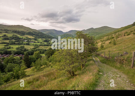 Troutbeck, Cumbria Großbritannien Stockfoto