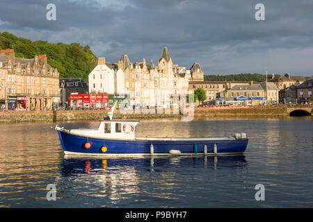 Der Sommer Abend Oban, an der Westküste von Schottland, Vereinigtes Königreich Stockfoto