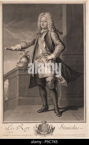 Ich Stanislaw Leszczynski (1677-1766), König von Polen. Museum: private Sammlung. Stockfoto