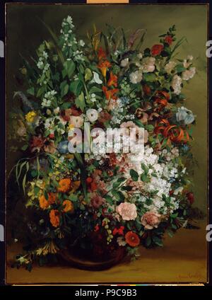 Die Zustellung der Blumen in einer Vase. Museum: J. Paul Getty Museum, Los Angeles. Stockfoto