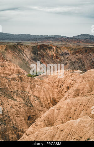 Zhabyr Canyon Gelb Canyon National Park Charyn, Kasachstan Stockfoto