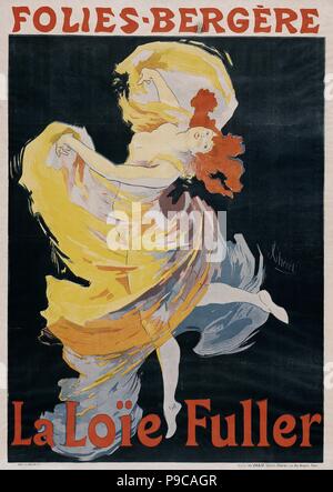 Loïe Fuller (Poster). Museum: private Sammlung. Stockfoto