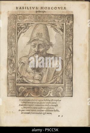Portrait des Zaren Iwan IV. der Schreckliche (1530-1584). Museum: private Sammlung. Stockfoto