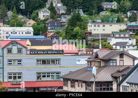 Ketchikan, Alaska, USA, Donnerstag, 24. Mai 2018. Stockfoto