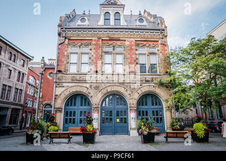 Montreal Geschichte Mitte Stockfoto