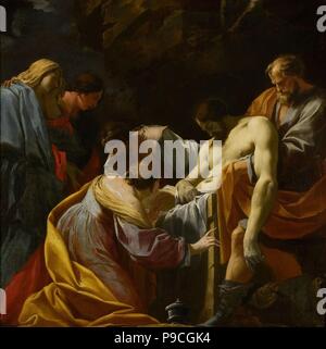 Die grablegung. Museum: Musée d'Art moderne André Malraux Le Havre. Stockfoto