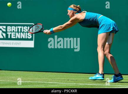 Petra Kvitova (CZE) spielen an der Natur Tal International, Eastbourne 26. Juni 2018 Stockfoto