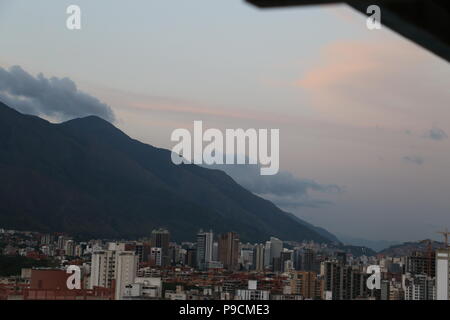 Sabana Grande, in Caracas von El Recreo Shopping Mall (Centro Comercial El Recreo). Fotos von Marcos Kirschstein und Vicente Quintero Stockfoto