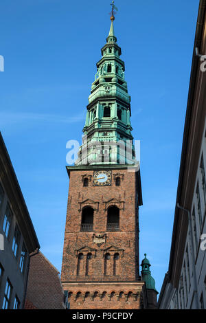 Nikolaj Kopenhagen Zentrum für Zeitgenössische Kunst, Kirche des Heiligen Nikolaus, Dänemark Stockfoto