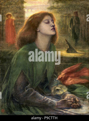 Rossetti, Dante Gabriel - Beata Beatrix 2 Stockfoto