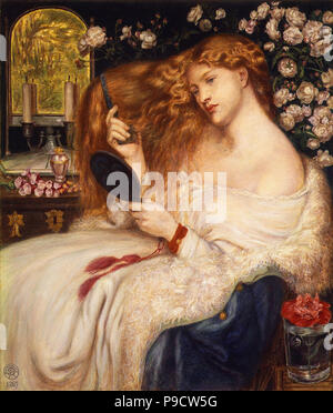 Rossetti, Dante Gabriel - Lady Lilith 1. Stockfoto