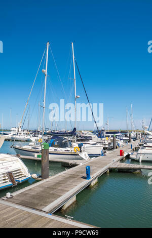 Malahide Marina, Malahide, Dublin, Irland, Europa Stockfoto