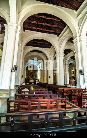 Innenansicht der Kathedrale Basilika der hl. Maria Panama City Panama Stockfoto