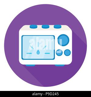 Stromversorgung tattoo Symbol im flachen Stil auf weißem Hintergrund. Tattoo symbol Vektor Illustration. Stock Vektor