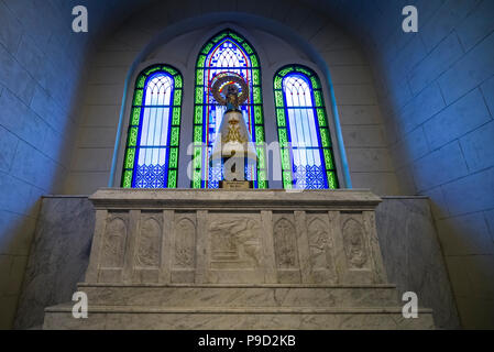 Innenraum der Iglesia San Francisco De Asis, der Heilige Franz von Assisi Kirche in Panama City Panama bereit zum Weltjugendtag (WJT) 2019 Stockfoto