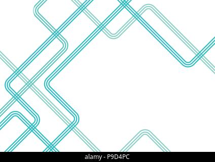 Hilfslinien im Konzept, Hintergrund Abbildung Stock Vektor