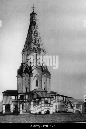 Die Kirche der Himmelfahrt in Kolomenskoye. Museum: Staatliche Russische Film und Foto Archiv, Krasnogorsk. Stockfoto