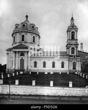 Die Kirche des Heiligen Simeon Stylites in der Nähe von Yauza Fluss in Moskau. Museum: Staatliche Russische Film und Foto Archiv, Krasnogorsk. Stockfoto