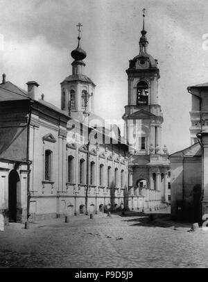 Die Kirche des Heiligen Johannes des Forerunner an Bor in Moskau. Museum: Staatliche Russische Film und Foto Archiv, Krasnogorsk. Stockfoto