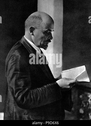 Wladimir Lenin an den II. Weltkongreß der Komintern in Moskau im Juli 1920. Museum: Staatliches Historisches Museum, Moskau. Stockfoto